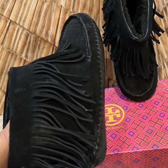 Tory Burch Tassel Ankle Boots - Picture 2 of 5
